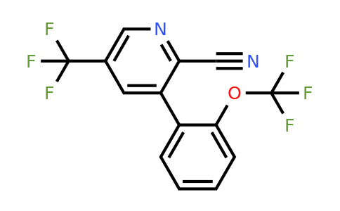 1261748-02-0 | 3-(2-(Trifluoromethoxy)phenyl)-5-(trifluoromethyl)picolinonitrile