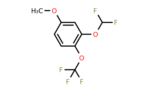 1261748-17-7 | 3-(Difluoromethoxy)-4-(trifluoromethoxy)anisole