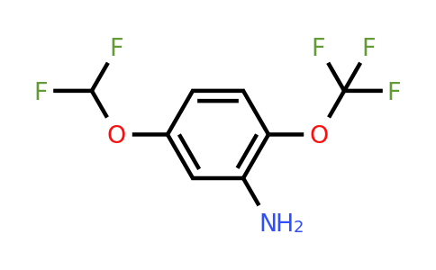1261748-27-9 | 5-(Difluoromethoxy)-2-(trifluoromethoxy)benzenamine