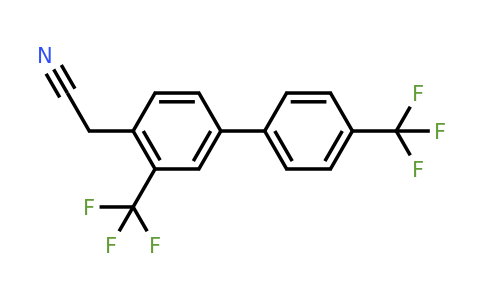 1261748-29-1 | 3,4'-Bis(trifluoromethyl)biphenyl-4-acetonitrile