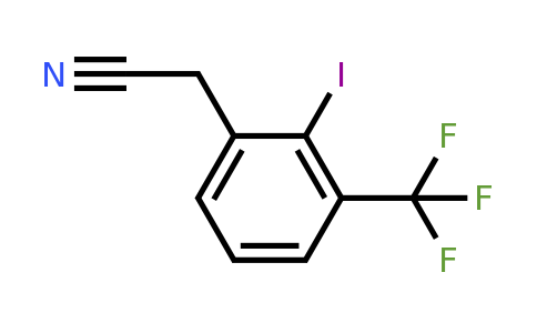 1261748-37-1 | 2-Iodo-3-(trifluoromethyl)phenylacetonitrile