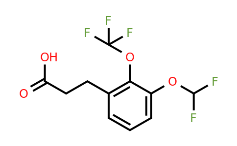 1261748-39-3 | 3-(3'-(Difluoromethoxy)-2'-(trifluoromethoxy)phenyl)propionic acid