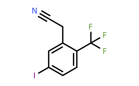 1261748-42-8 | 2-(5-Iodo-2-(trifluoromethyl)phenyl)acetonitrile