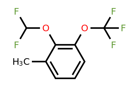 1261748-45-1 | 2-(Difluoromethoxy)-3-(trifluoromethoxy)toluene