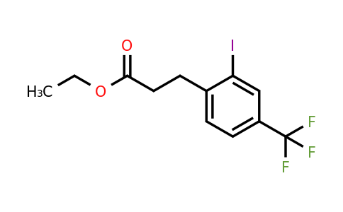 1261748-51-9 | Ethyl 3-(2'-iodo-4'-(trifluoromethyl)phenyl)propionate