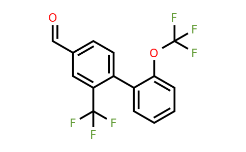 1261748-53-1 | 2'-(Trifluoromethoxy)-2-(trifluoromethyl)biphenyl-4-carboxaldehyde