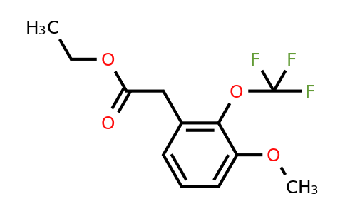1261748-58-6 | Ethyl 3-methoxy-2-(trifluoromethoxy)phenylacetate