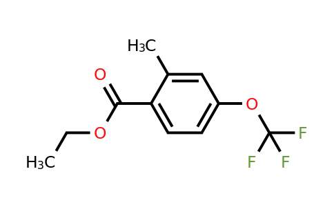 1261748-76-8 | Ethyl 2-methyl-4-(trifluoromethoxy)benzoate