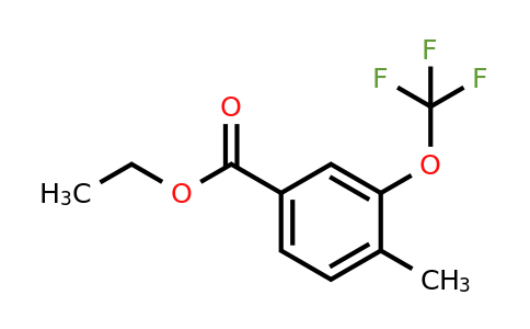 1261748-81-5 | Ethyl 4-methyl-3-(trifluoromethoxy)benzoate