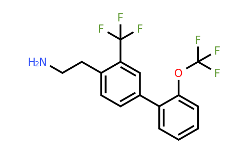 1261749-08-9 | 2'-(Trifluoromethoxy)-3-(trifluoromethyl)biphenyl-4-ethylamine