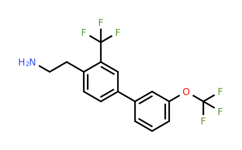 1261749-15-8 | 3'-(Trifluoromethoxy)-3-(trifluoromethyl)biphenyl-4-ethylamine