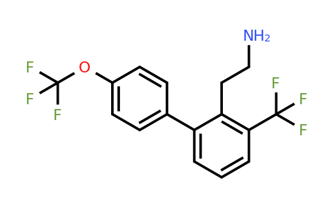 1261749-18-1 | 4'-(Trifluoromethoxy)-3-(trifluoromethyl)biphenyl-2-ethylamine