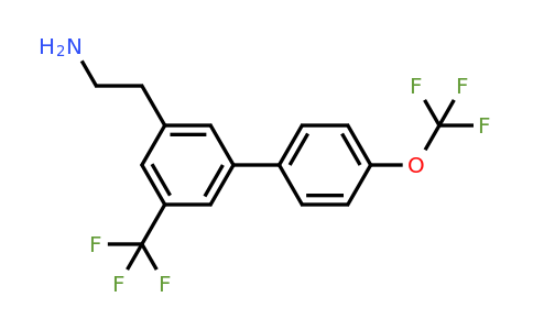 1261749-26-1 | 4'-(Trifluoromethoxy)-5-(trifluoromethyl)biphenyl-3-ethylamine