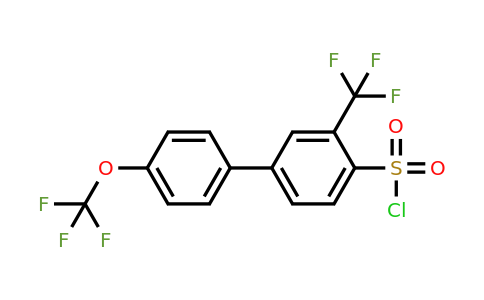 1261749-67-0 | 4'-(Trifluoromethoxy)-3-(trifluoromethyl)biphenyl-4-sulfonyl chloride
