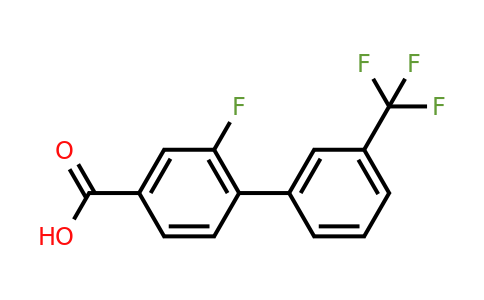 1261750-12-2 | 2-Fluoro-3'-(trifluoromethyl)-[1,1'-biphenyl]-4-carboxylic acid