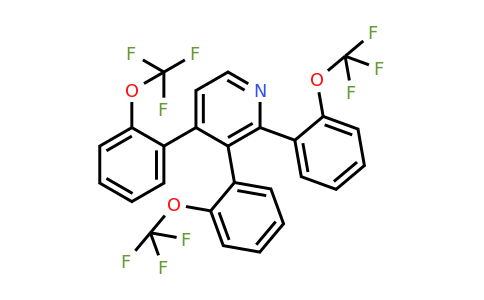 1261750-14-4 | 2,3,4-Tris(2-(trifluoromethoxy)phenyl)pyridine