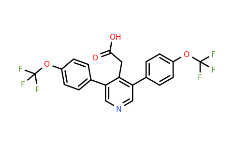 1261751-45-4 | 3,5-Bis(4-(trifluoromethoxy)phenyl)pyridine-4-acetic acid