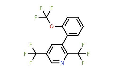1261751-69-2 | 2,5-Bis(trifluoromethyl)-3-(2-(trifluoromethoxy)phenyl)pyridine