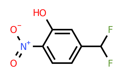 1261751-85-2 | 2-Hydroxy-4-(difluoromethyl)nitrobenzene