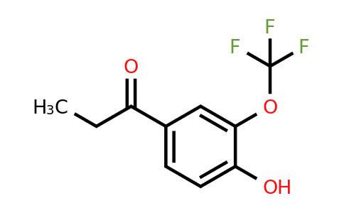 1261752-16-2 | 4'-Hydroxy-3'-(trifluoromethoxy)propiophenone