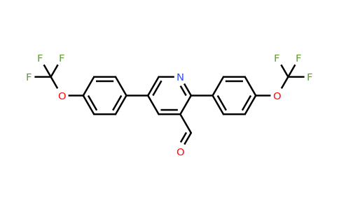 1261752-41-3 | 2,5-Bis(4-(trifluoromethoxy)phenyl)nicotinaldehyde