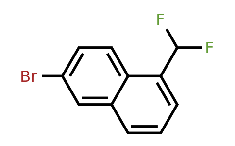 1261752-46-8 | 6-Bromo-1-(difluoromethyl)naphthalene