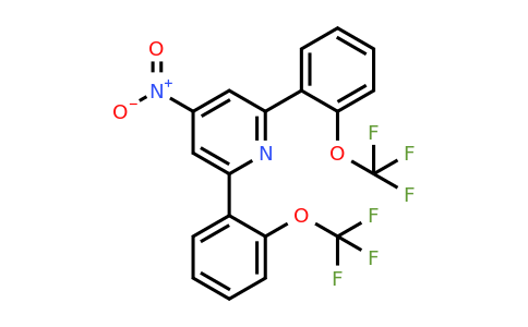 1261752-52-6 | 2,6-Bis(2-(trifluoromethoxy)phenyl)-4-nitropyridine