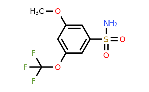 1261752-62-8 | 3-Methoxy-5-(trifluoromethoxy)benzenesulfonamide