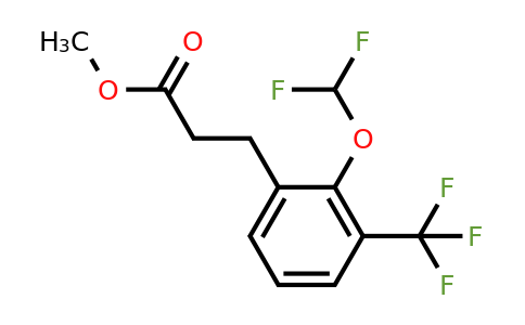 1261753-31-4 | Methyl 3-(2'-(difluoromethoxy)-3'-(trifluoromethyl)phenyl)propionate