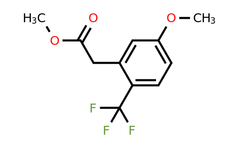 1261753-40-5 | Methyl 5-methoxy-2-(trifluoromethyl)phenylacetate