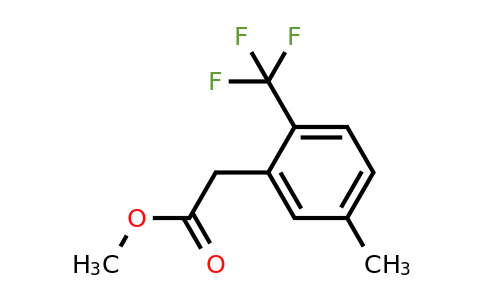 1261753-45-0 | Methyl 5-methyl-2-(trifluoromethyl)phenylacetate