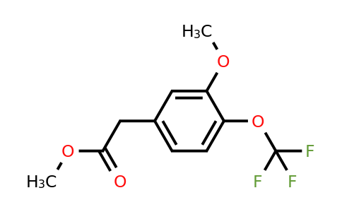 1261753-60-9 | Methyl 3-methoxy-4-(trifluoromethoxy)phenylacetate