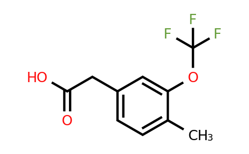 1261753-71-2 | 4-Methyl-3-(trifluoromethoxy)phenylacetic acid