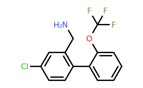 1261754-67-9 | C-(4-Chloro-2'-(trifluoromethoxy)biphenyl-2-yl)-methylamine