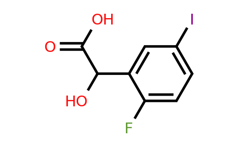 1261754-78-2 | 2-Fluoro-5-iodomandelic acid