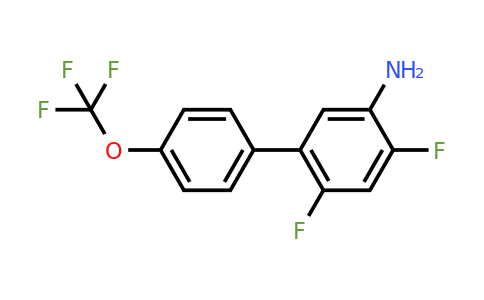 1261755-29-6 | 3-Amino-4,6-difluoro-4'-(trifluoromethoxy)biphenyl