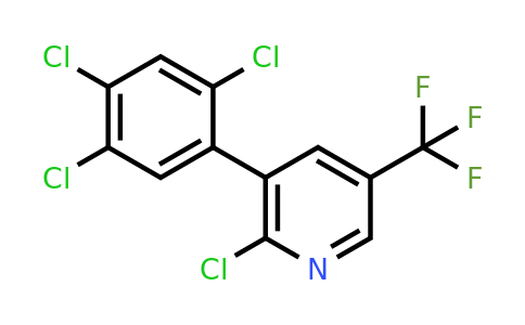 1261756-29-9 | 2-Chloro-3-(2,4,5-trichlorophenyl)-5-(trifluoromethyl)pyridine