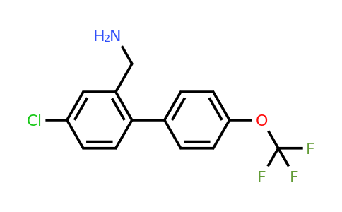 1261756-87-9 | C-(4-Chloro-4'-(trifluoromethoxy)biphenyl-2-yl)-methylamine