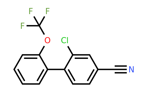 1261757-09-8 | 2-Chloro-4-cyano-2'-(trifluoromethoxy)biphenyl