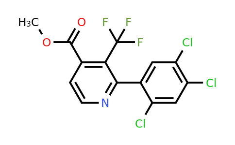 1261757-79-2 | Methyl 2-(2,4,5-trichlorophenyl)-3-(trifluoromethyl)isonicotinate