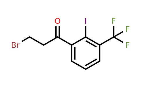 1261758-08-0 | 3-Bromo-2'-iodo-3'-(trifluoromethyl)propiophenone