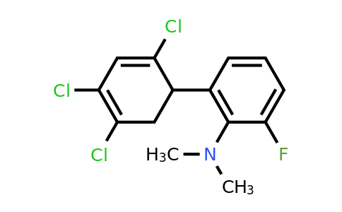 1261758-47-7 | [2-Fluoro-6-(2,4,5-trichloro-cyclohexa-2,4-dienyl)phenyl]-dimethylamine