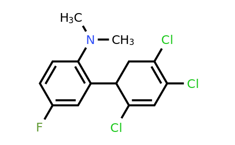1261758-53-5 | [4-Fluoro-2-(2,4,5-trichloro-cyclohexa-2,4-dienyl)phenyl]-dimethylamine