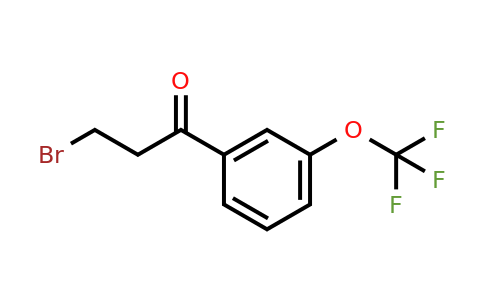 1261759-14-1 | 3-Bromo-3'-(trifluoromethoxy)propiophenone