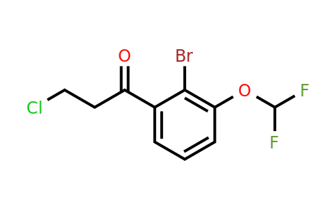 1261759-26-5 | 2'-Bromo-3-chloro-3'-(difluoromethoxy)propiophenone