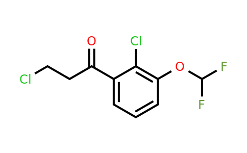 1261759-64-1 | 3,2'-Dichloro-3'-(difluoromethoxy)propiophenone