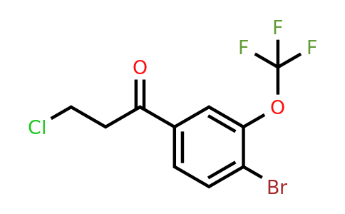 1261759-69-6 | 4'-Bromo-3-chloro-3'-(trifluoromethoxy)propiophenone