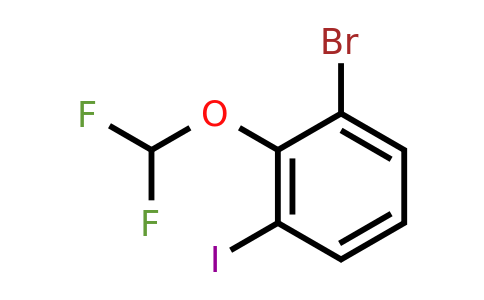 1261759-81-2 | 3-Bromo-2-(difluoromethoxy)iodobenzene