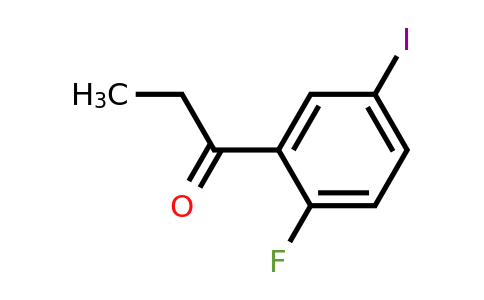 1261759-85-6 | 2'-Fluoro-5'-iodopropiophenone