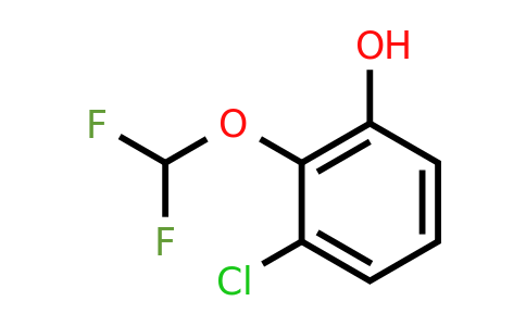 1261759-93-6 | 3-Chloro-2-(difluoromethoxy)phenol
